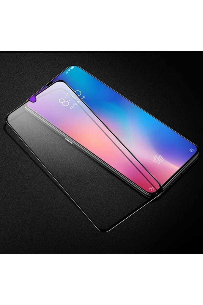 Xiaomi Redmi Note 7 Uyumlu Zore Kenarları Kırılmaya Dayanıklı Cam Ekran Koruyucu