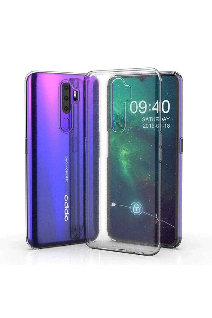 Oppo A5 2020 Uyumlu Kılıf Zore Süper Silikon Kapak