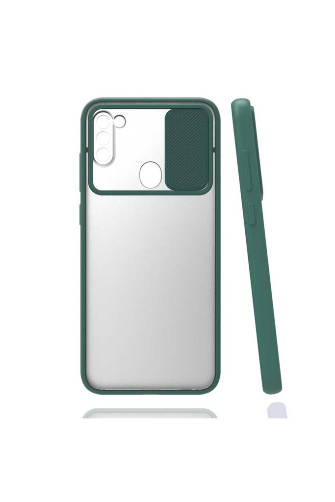 Samsung Galaxy A11 Uyumlu Kılıf Zore Lensi Kapak