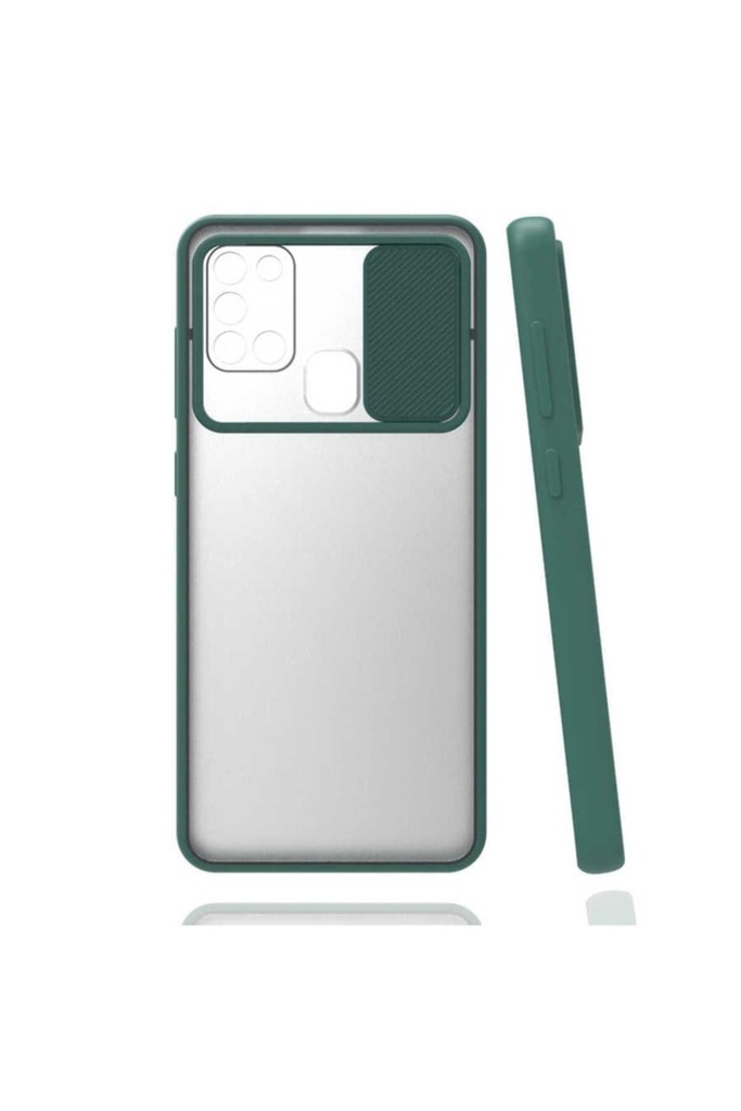 Samsung Galaxy A21S Uyumlu Kılıf Zore Lensi Kapak