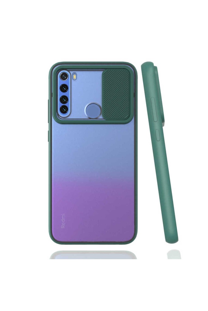 Xiaomi Redmi Note 8 Uyumlu Kılıf Zore Lensi Kapak