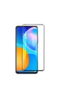 Huawei P Smart 2021 Uyumlu Zore Kenarları Kırılmaya Dayanıklı Cam Ekran Koruyucu
