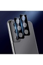 Samsung Galaxy S21 Ultra Uyumlu Zore Kamera Lens Koruyucu Cam Filmi