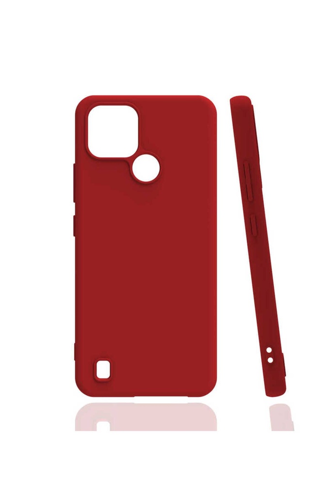 Realme C21 Uyumlu Kılıf Zore Biye Silikon
