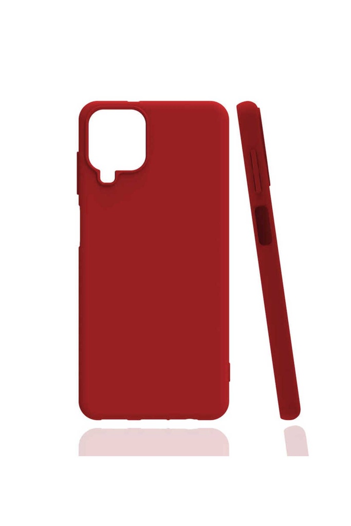 Samsung Galaxy A12 Uyumlu Kılıf Zore Biye Silikon