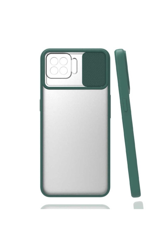 Oppo A73 Uyumlu Kılıf Zore Lensi Kapak
