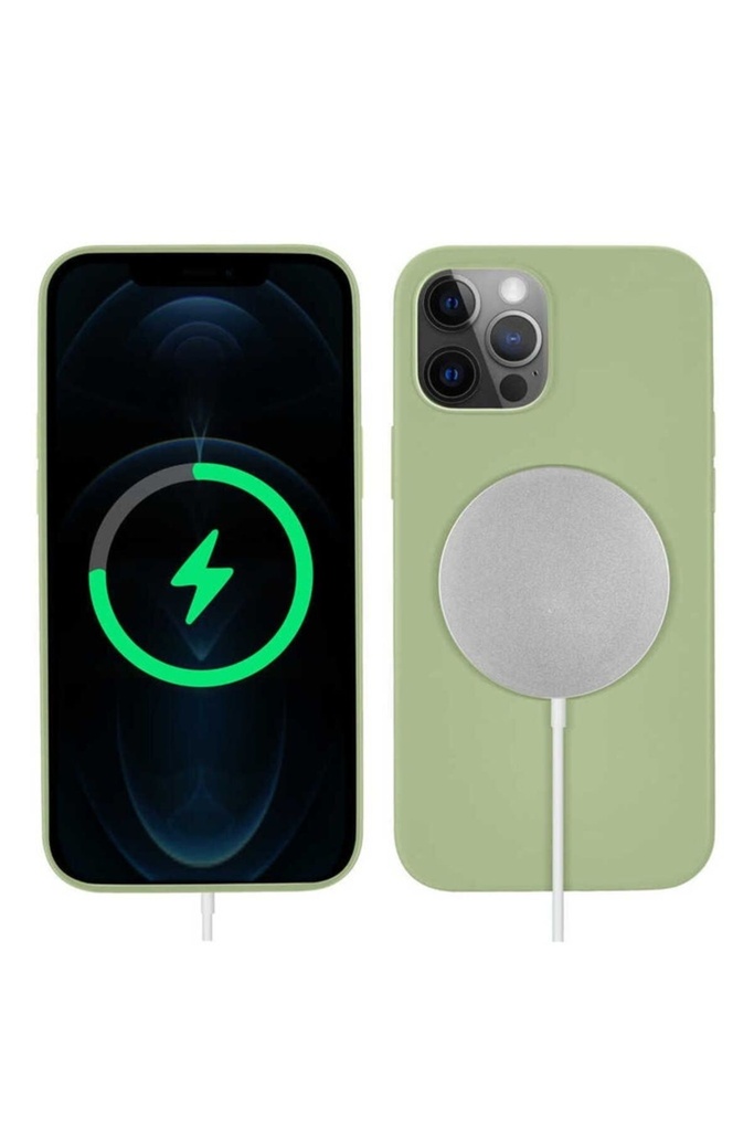 Apple iPhone 12 Pro Max Uyumlu Kılıf Zore Silksafe Wireless Kapak