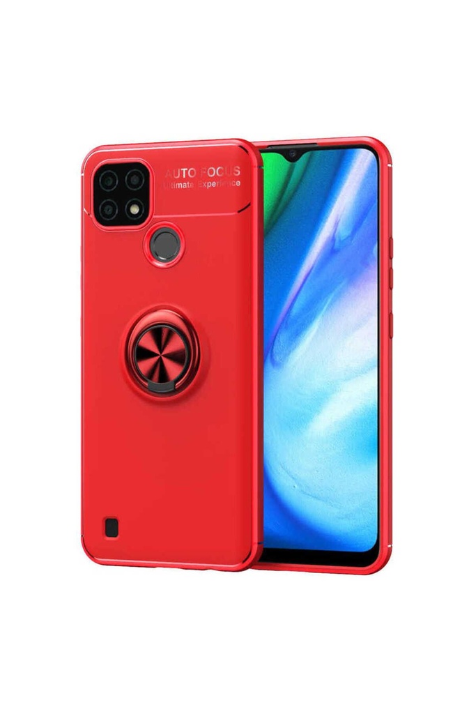 Realme C21 Uyumlu Kılıf Zore Ravel Silikon Kapak