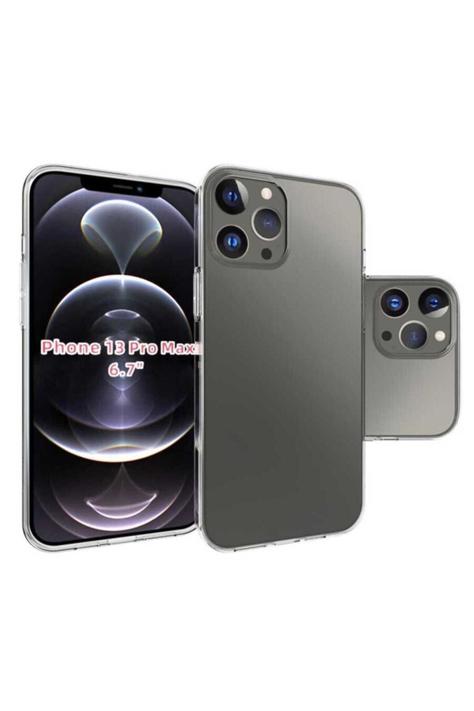Apple iPhone 13 Pro Max Uyumlu Kılıf Zore Süper Silikon Kapak