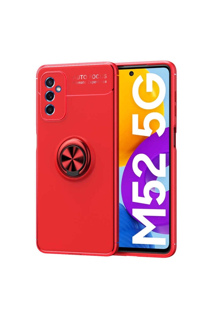 Samsung Galaxy M52 Uyumlu Kılıf Zore Ravel Silikon Kapak
