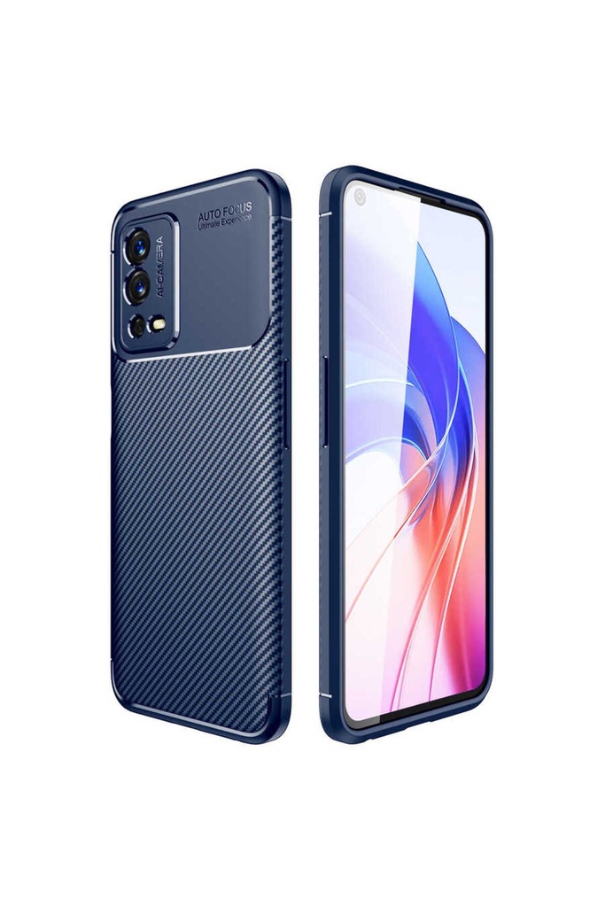 Oppo A55 4G Uyumlu Kılıf Zore Negro Silikon Kapak