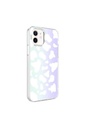 Apple iPhone 12 Uyumlu Kılıf Zore M-Blue Desenli Kapak