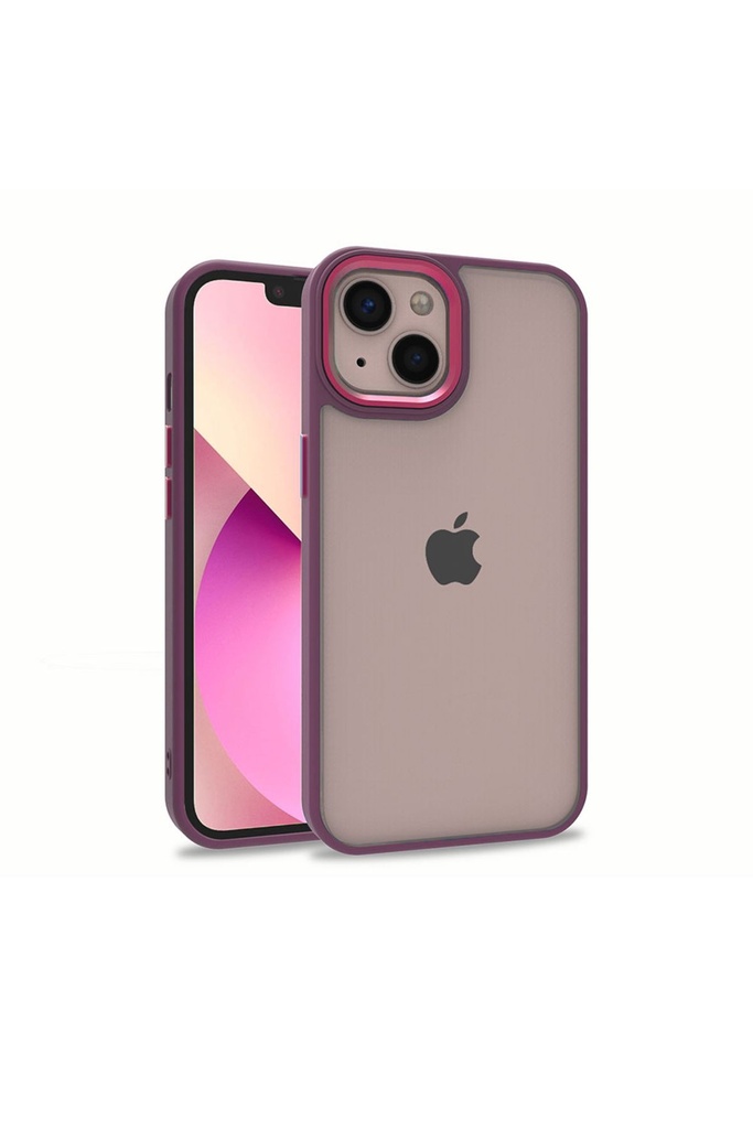 Apple iPhone 13 Uyumlu Kılıf Zore Flora Kapak