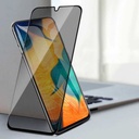 Samsung Galaxy A10S Uyumlu Davin 5D Privacy Cam Ekran Koruyucu