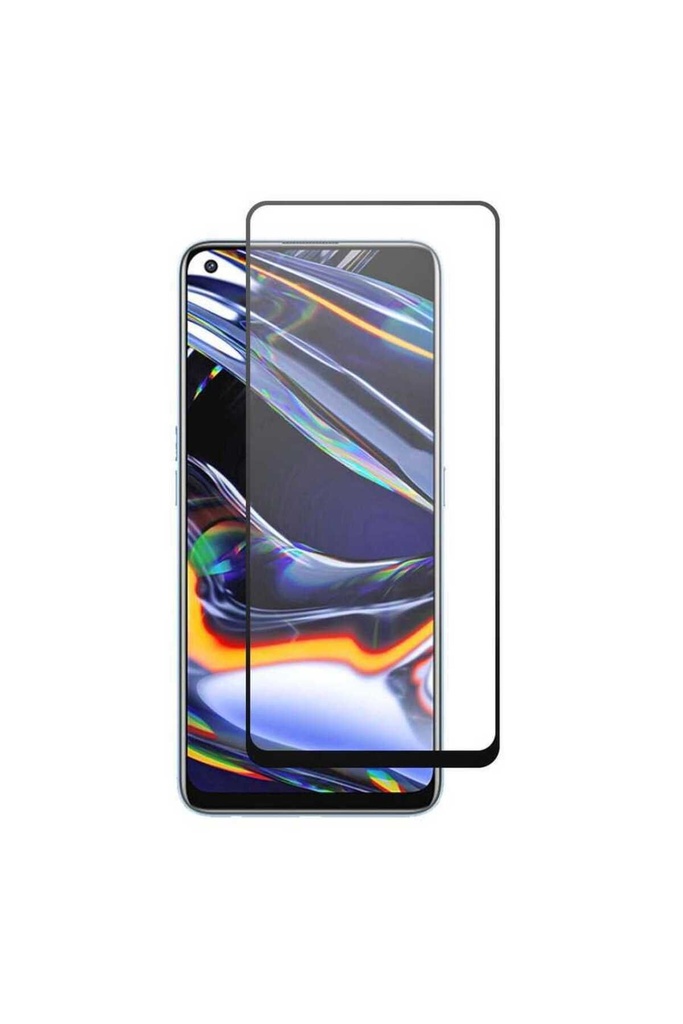 Oppo Reno 7 4G Uyumlu Zore Kenarları Kırılmaya Dayanıklı Cam Ekran Koruyucu