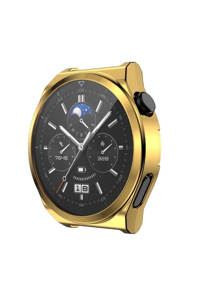 Huawei Watch GT 3 Pro 43mm Uyumlu Zore Watch Gard 02 Koruyucu Silikon