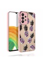 Samsung Galaxy A33 5G Uyumlu Kılıf Desenli Kamera Korumalı Parlak Zore Nora Kapak