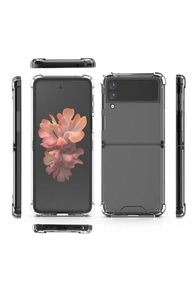 Samsung Galaxy Z Flip 3 Uyumlu Kılıf Zore Nitro Anti Shock Silikon
