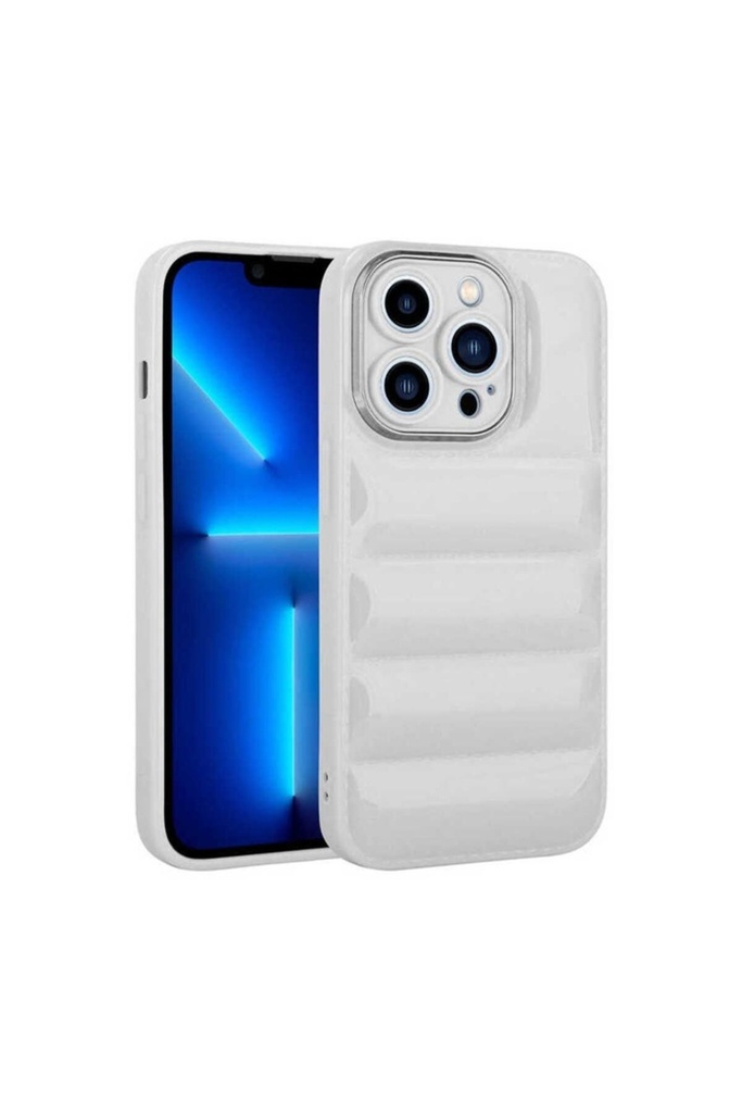 Apple iPhone 12 Pro Max Uyumlu Kılıf Kamera Korumalı Parlak Airbag'li Zore Galya Kapak