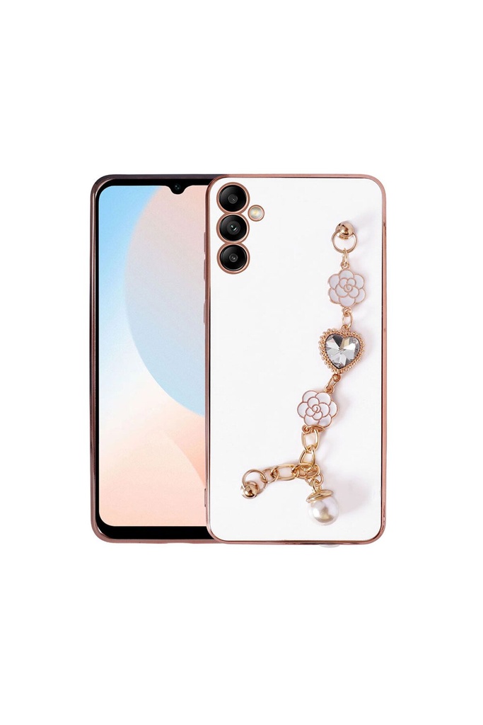 Samsung Galaxy A54 Uyumlu Kılıf El Tutamaçlı Kamera Korumalı Zore Taka Silikon Kapak