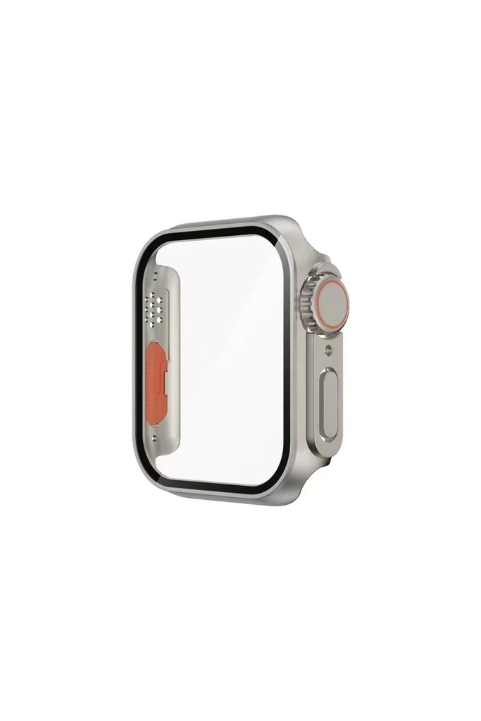 Apple Watch 7 45mm Uyumlu - Watch Ultra 49mm Kasa Dönüştürücü ve Ekran Koruyucu Zore Watch Gard 27