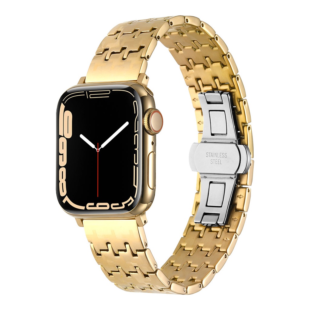 Apple Watch 42mm Uyumlu Zore KRD-86 Metal Kordon