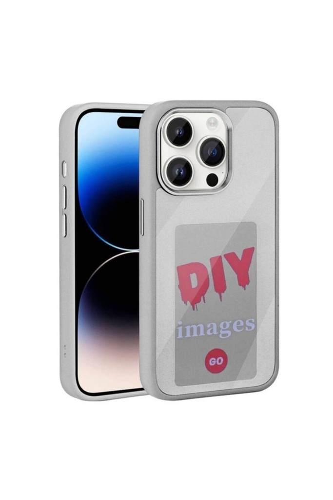 Apple iPhone 14 Pro Max Uyumlu Kılıf Ekranı Yansıtan Zore Akıllı NFC Kapak