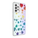 Samsung Galaxy A52 Uyumlu Kılıf Zore M-Blue Desenli Kapak