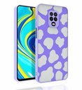 Xiaomi Redmi Note 9 Pro Uyumlu Kılıf Desenli Kamera Korumalı Parlak Zore Nora Kapak