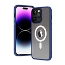 Apple iPhone 13 Pro Max Uyumlu Kılıf Wireless Şarj Özellikli Zore Hibrit M-safe Kapak
