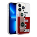 Apple iPhone 14 Pro Uyumlu Kılıf Desenli Sıvılı Zore Drink Silikon Kapak