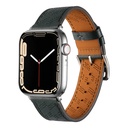​​​Apple Watch 44mm Uyumlu Kordon Deri Şık Tasarımlı Luxury Strap KRD-76 Kayış