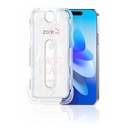 Apple iPhone 14 Uyumlu Zore Kolay Uygulama Aparatlı 5D Magic Glass Cam Ekran Koruyucu