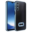 Samsung Galaxy A24 Uyumlu Kılıf Kamera Korumalı Logo Gösteren Zore Omega Kapak