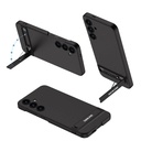 Samsung Galaxy S24 Uyumlu Kılıf Zore Kamera Korumalı Dikey Standlı Ays Kapak