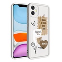 Apple iPhone 12 Uyumlu Kılıf Kamera Korumalı Baskılı Arka Yüzey Zore Klas Kapak