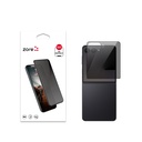 Samsung Galaxy Z Flip Uyumlu 7 Zore New 5D Privacy Temperli Ekran Koruyucu